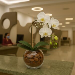 Orquídea no Aquário