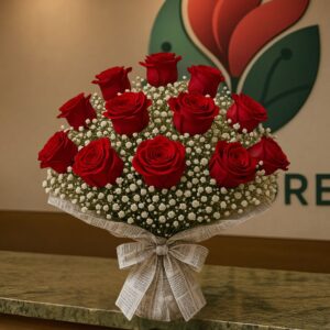 Rosas Vermelhas Médio